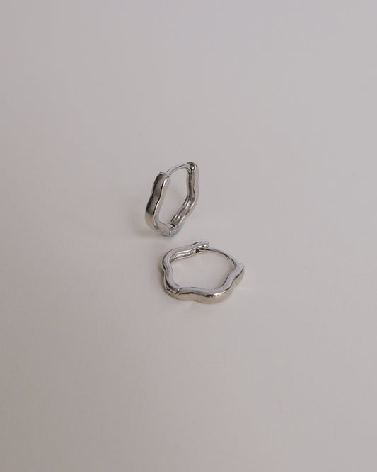 Fleur Loop Ear Hoops