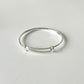 Classic Knot Bangle | 925 Silver