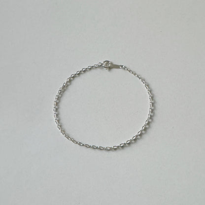 Karen-O Chain Bracelet (Silver)