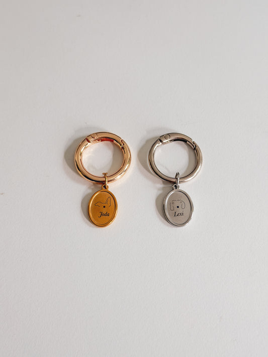 Engraveable Pet Collar Tag