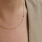 Hailey Mini Link Chain Necklace | Gold Filled