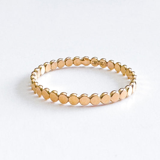 Harper Moon Stacker Ring | Gold Filled