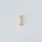 Topaz Clover Clip-On Charms | Gold Filled