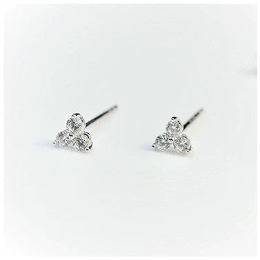 Trinity Ear Studs | 925 Silver