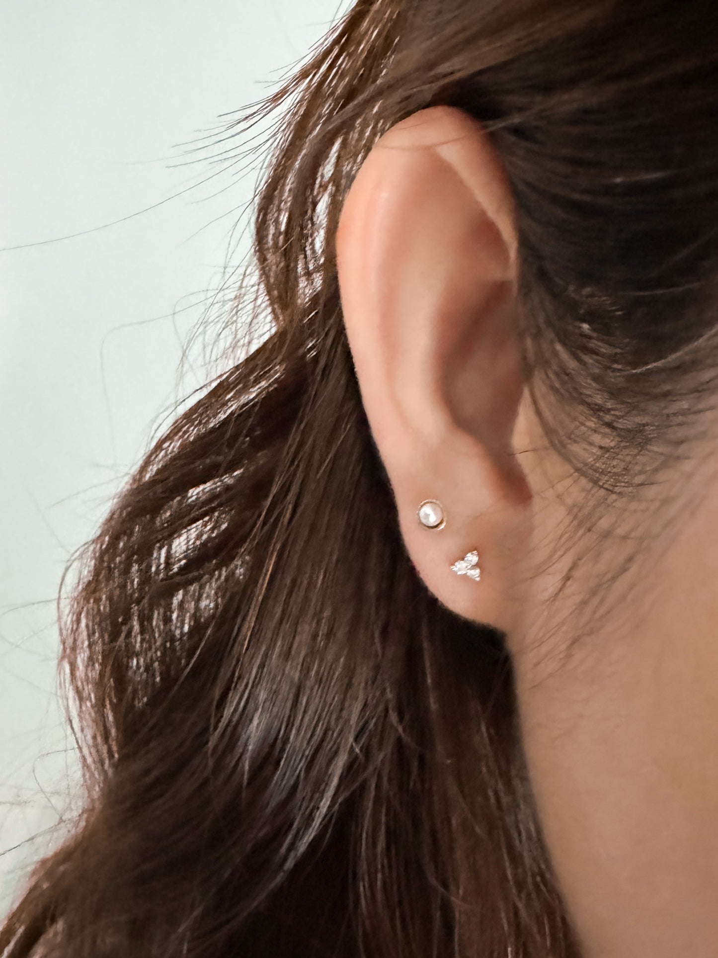 Trinity Ear Studs | 925 Silver