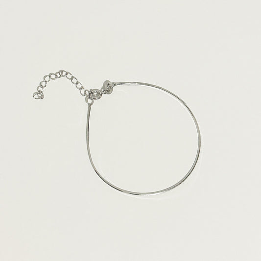 Giana Thin Snake Chain Bracelet | 925 Silver