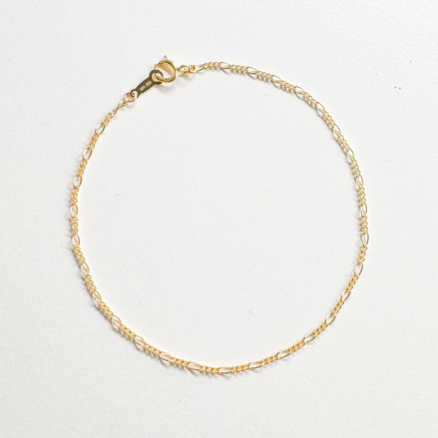 Nova Figaro Bracelet | Gold Filled