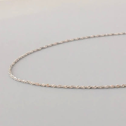Dainty Chain Necklace (Silver)