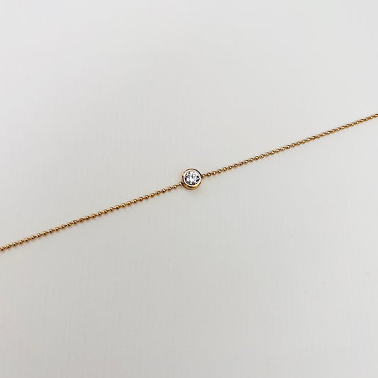 Gemma Chain Bracelet | 18k Gold Plating