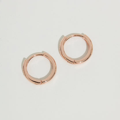 Everyday Ear Hoops (Rose Gold)