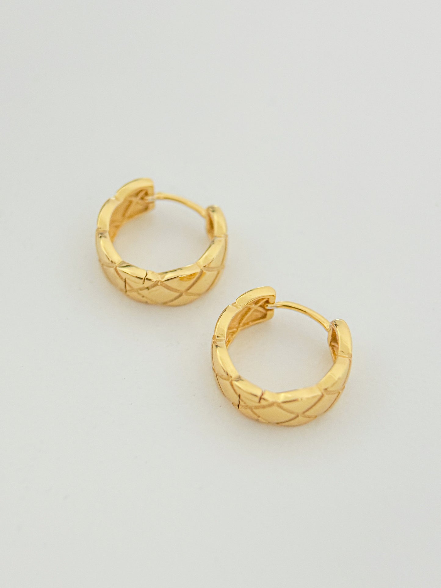 Coco Ear Hoops | 925 Silver / 18k Gold Plating