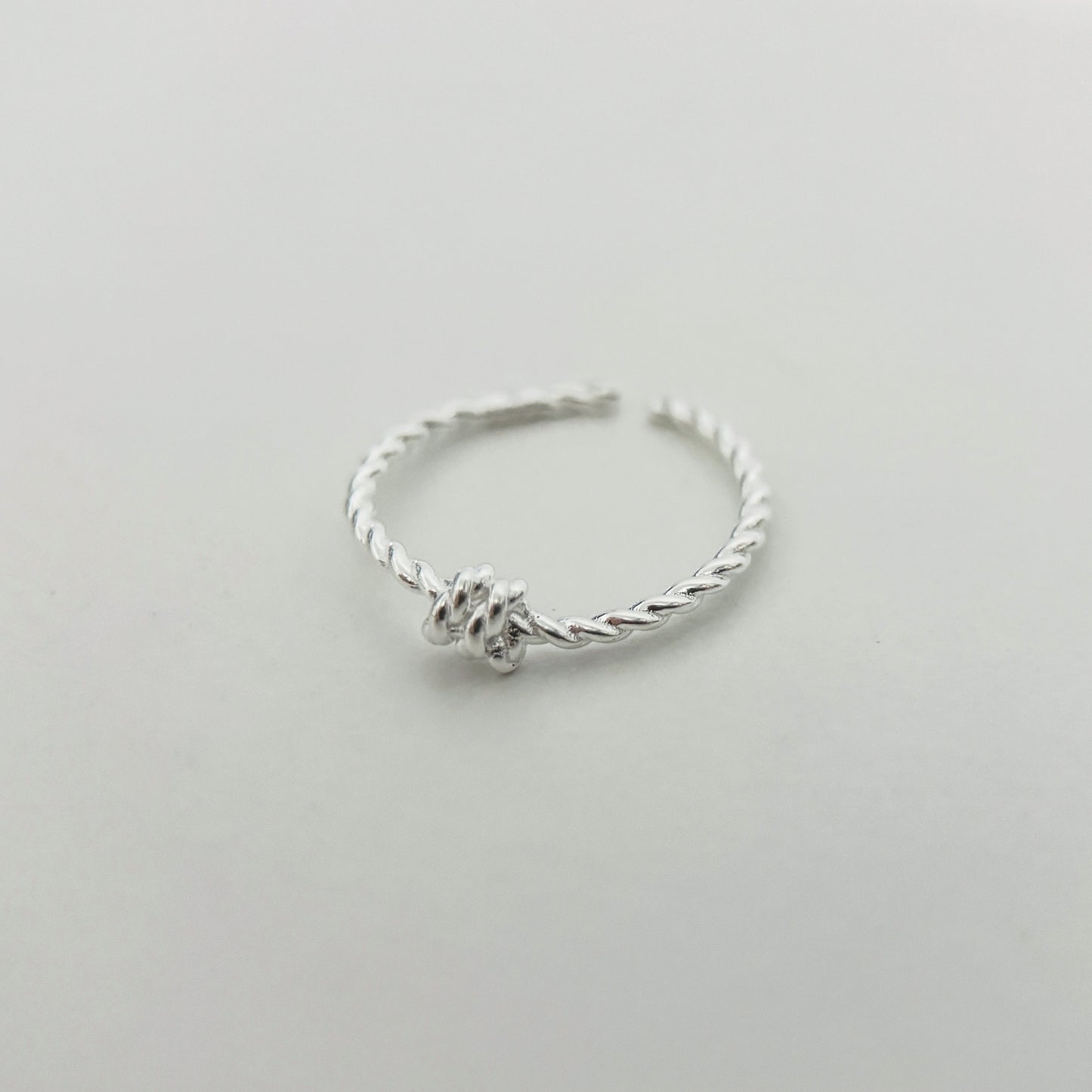 Knott Adjustable Ring | 925 Silver