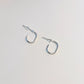 Oblong Ear Loops | 925 Silver