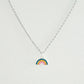 Rainbow Necklace | 925 Silver