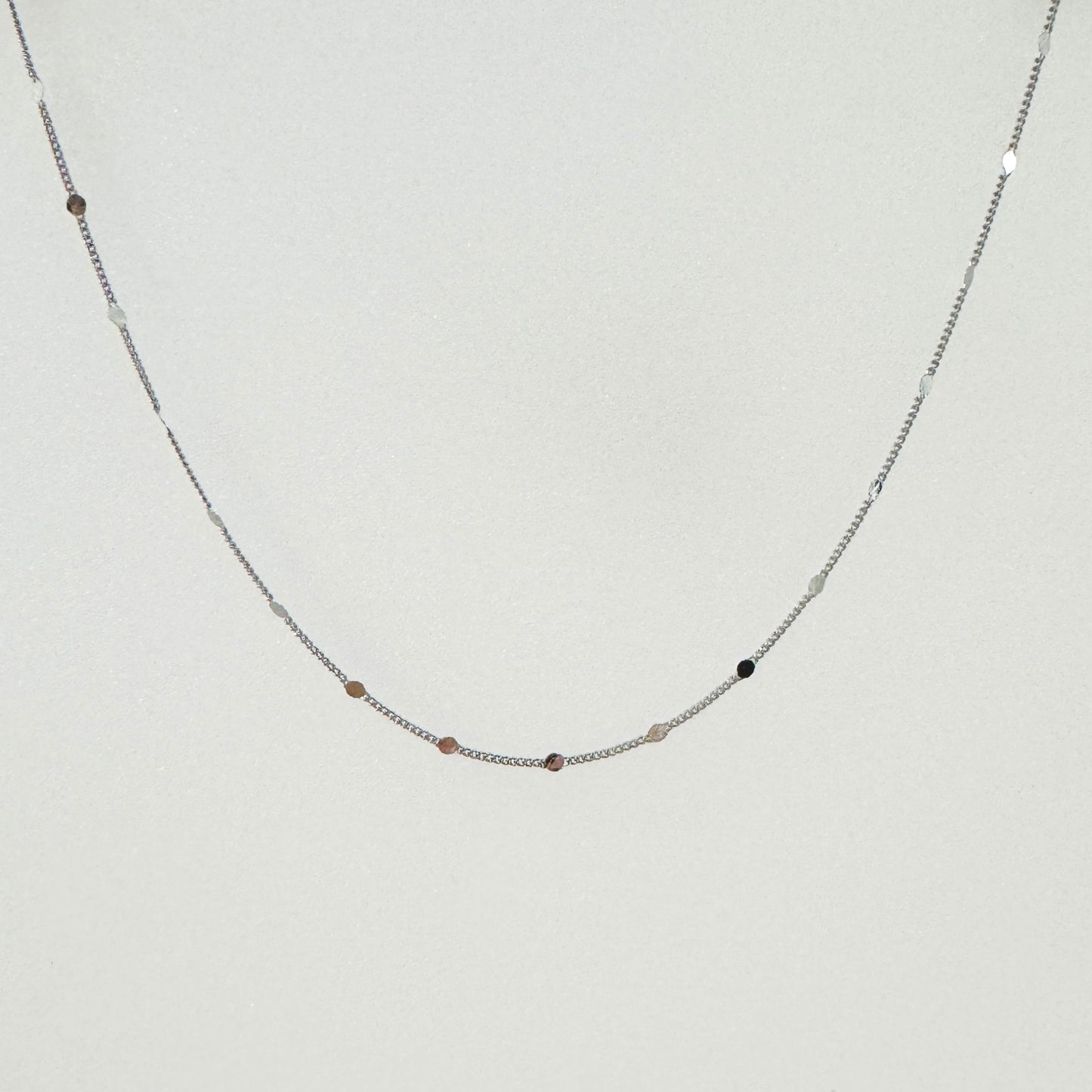 Eyelet Chain Necklace | 925 Silver