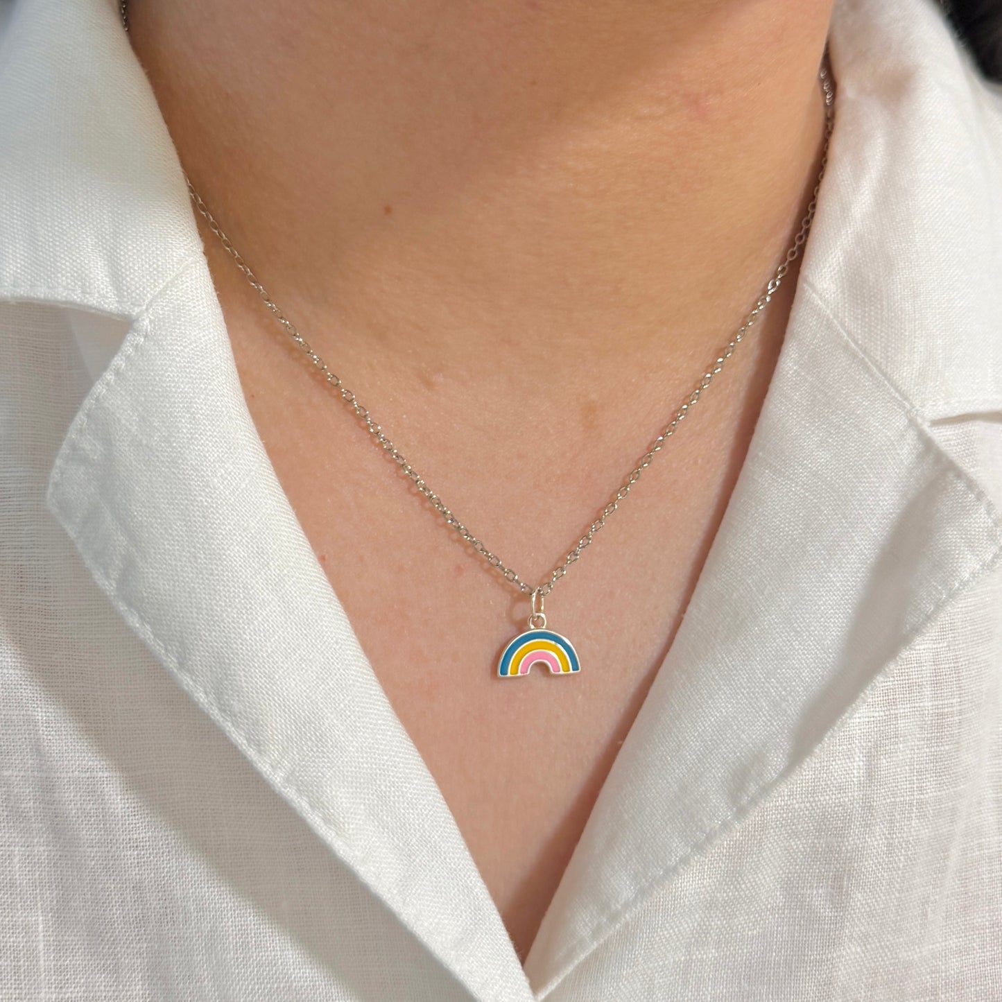 Rainbow Necklace | 925 Silver