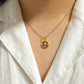 Fortune Lion Necklace | 18k Gold Plating