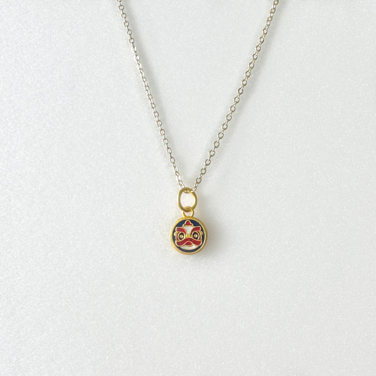 Fortune Lion Necklace | 18k Gold Plating