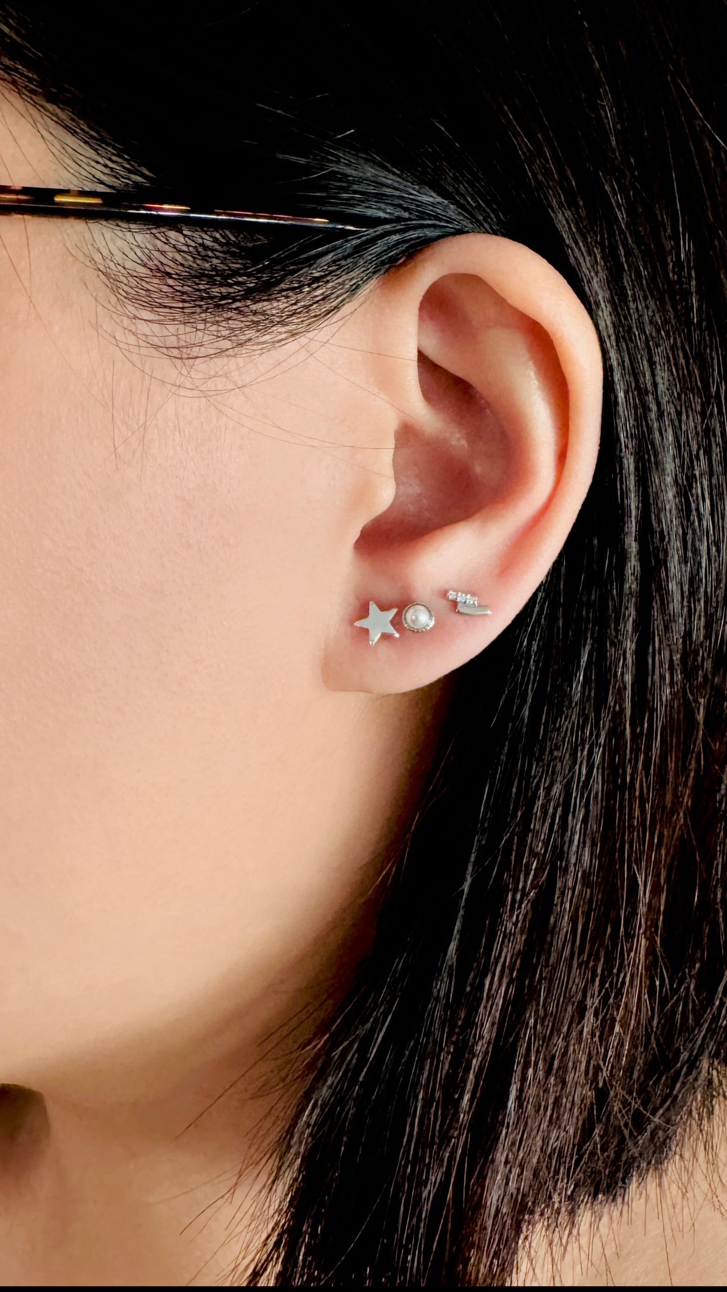 Star Ear Studs | 925 Silver