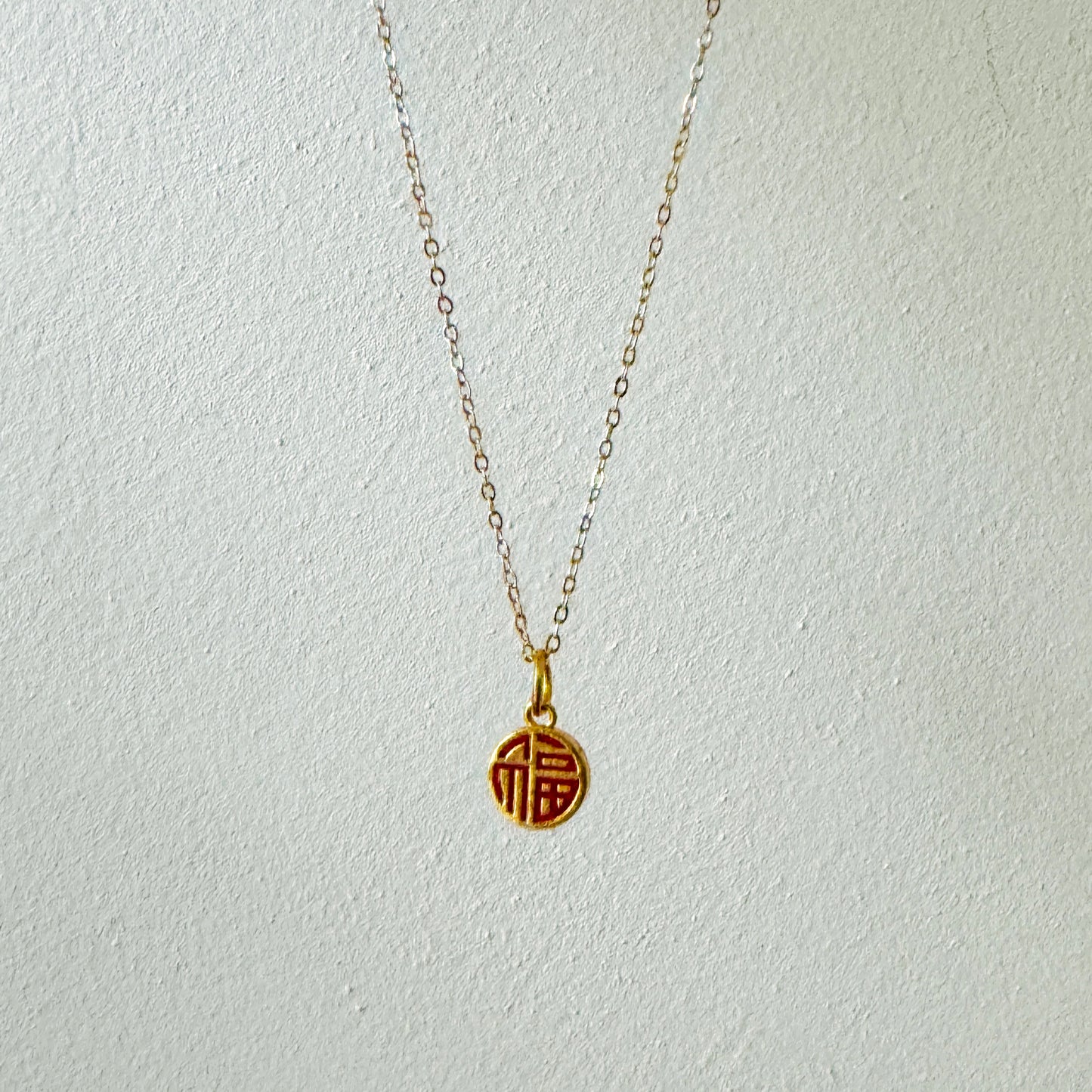 Fortune Lion Necklace | 18k Gold Plating