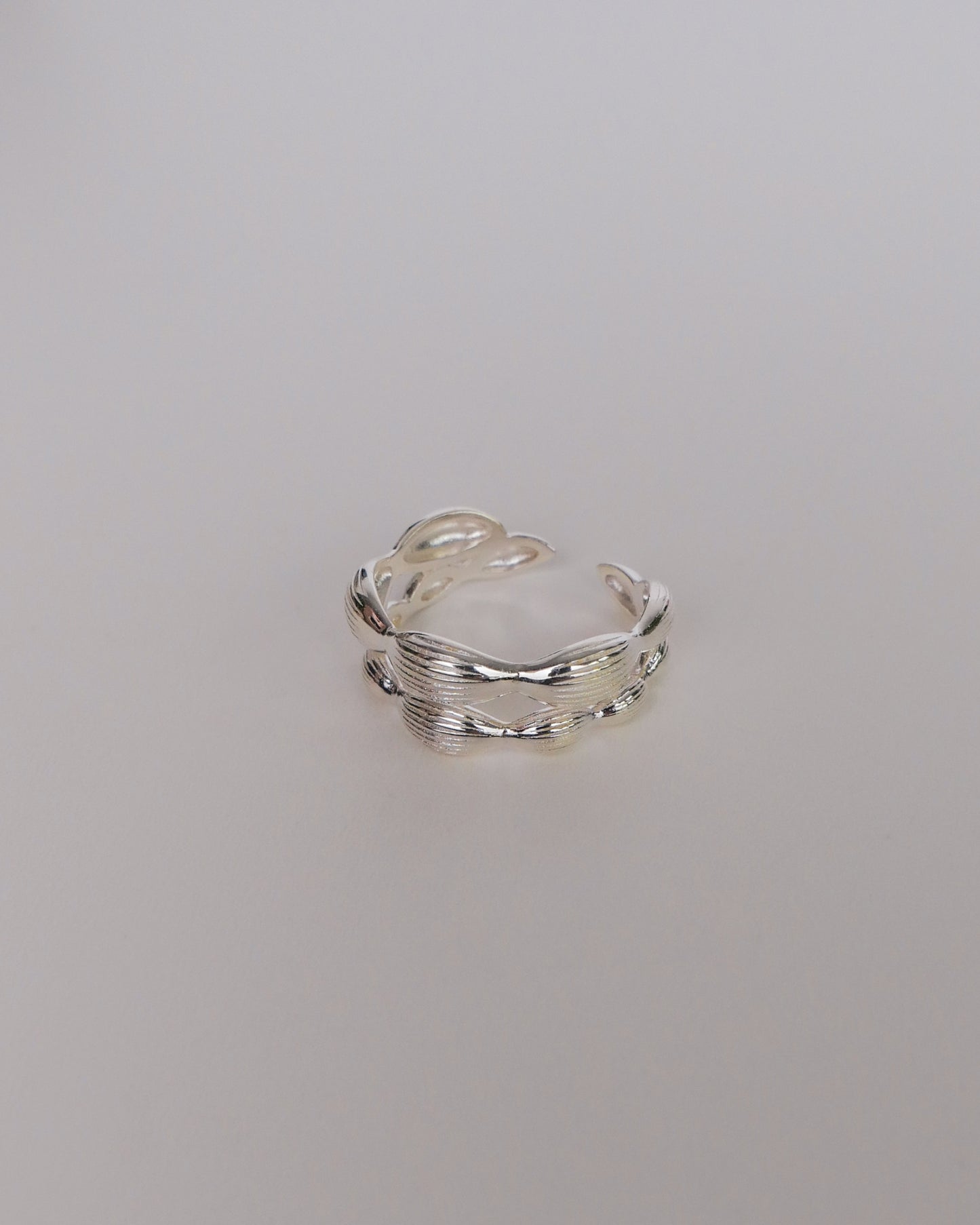 Isla Silver Adjustable Ring