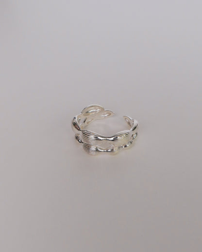 Isla Silver Adjustable Ring