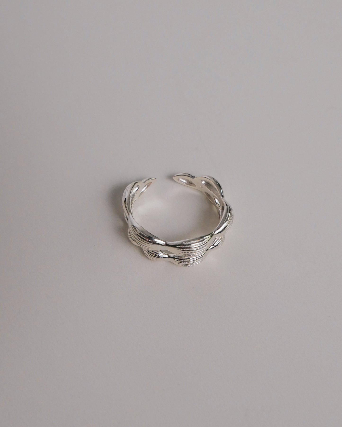 Isla Silver Adjustable Ring