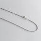 Twisted Braid Chain Necklace | 999 Silver