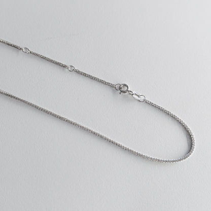 Twisted Braid Chain Necklace | 999 Silver