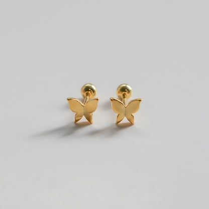 Butterfly Screw Back Ear Studs