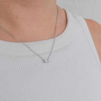 Baguette Necklace