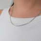 Twisted Braid Chain Necklace | 999 Silver