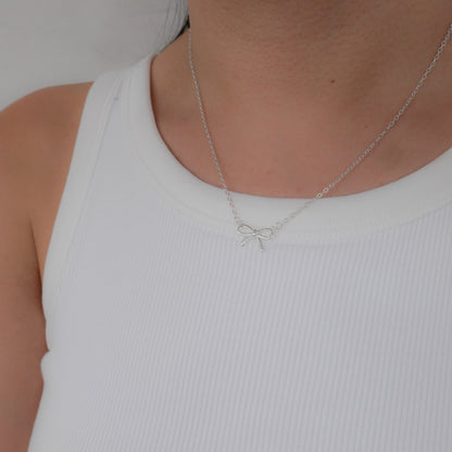 Leah Bow Necklace