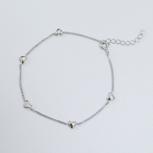 Chain of Hearts Bracelet