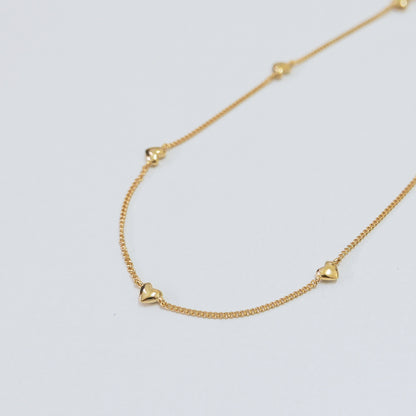 Chain of Hearts Necklace
