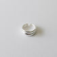 Alexandra Silver Adjustable Ring
