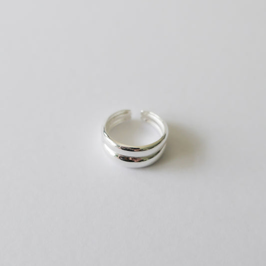 Alexandra Silver Adjustable Ring