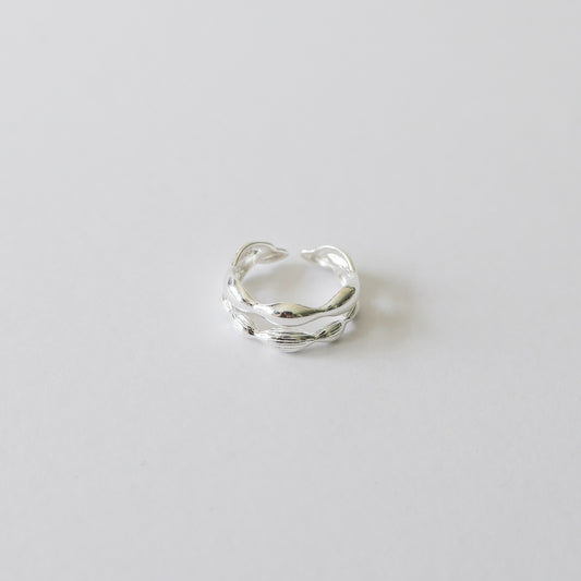Isla Silver Adjustable Ring