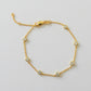 Gemma II Bracelet (Silver / Gold)