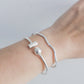 Cordelia Wave Bangle
