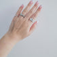 Alexandra Silver Adjustable Ring