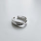 Jasmine Silver Adjustable Ring