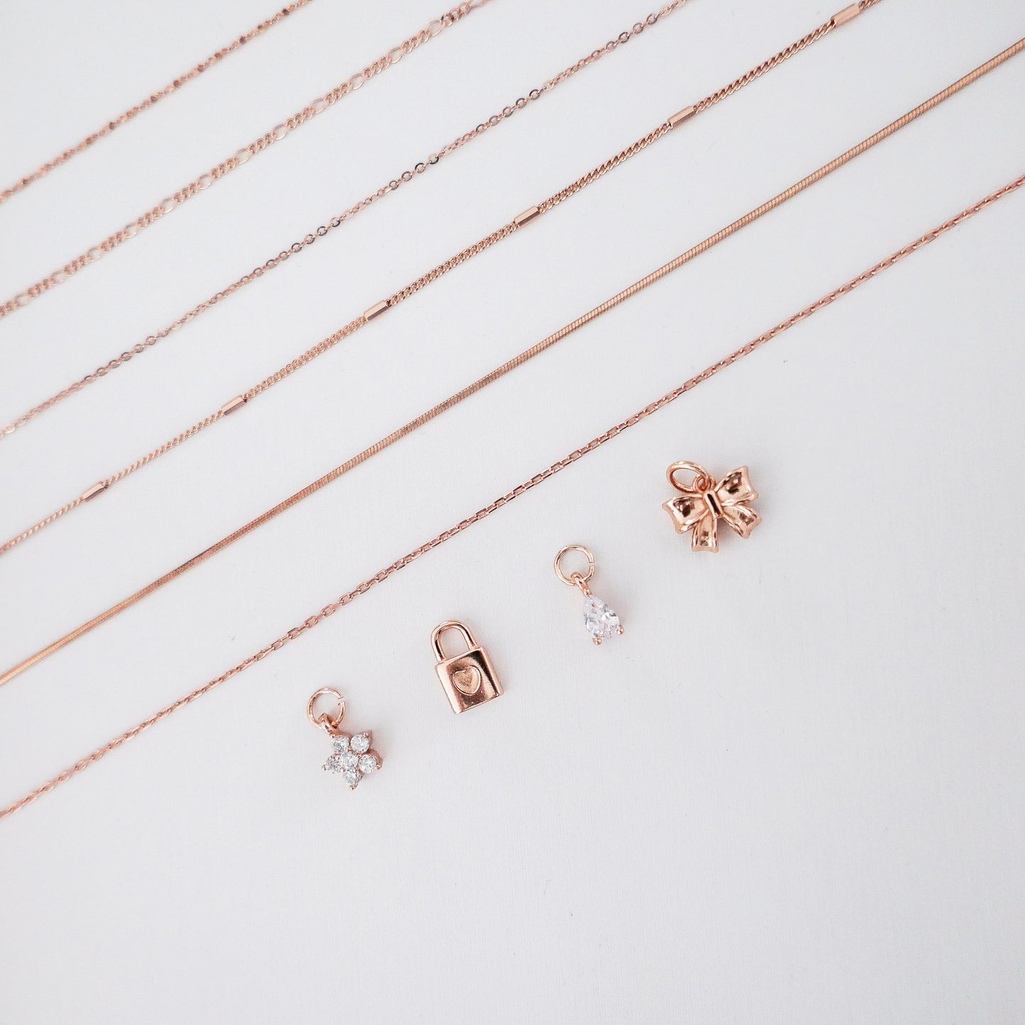 Build Your Own Necklace | Rose Gold