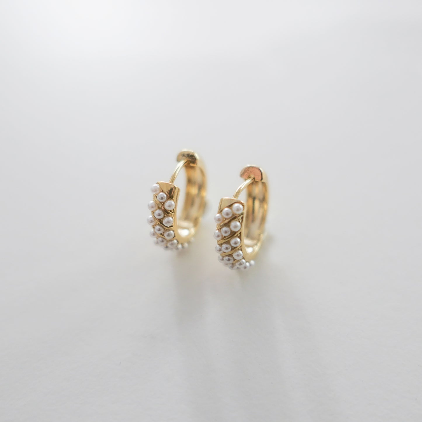 Pearl Drops Ear Huggies