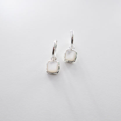 Opalite Cubico Ear Huggies