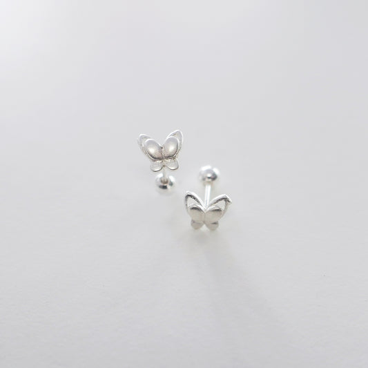 Butterfly Winx Screw Back Ear Studs