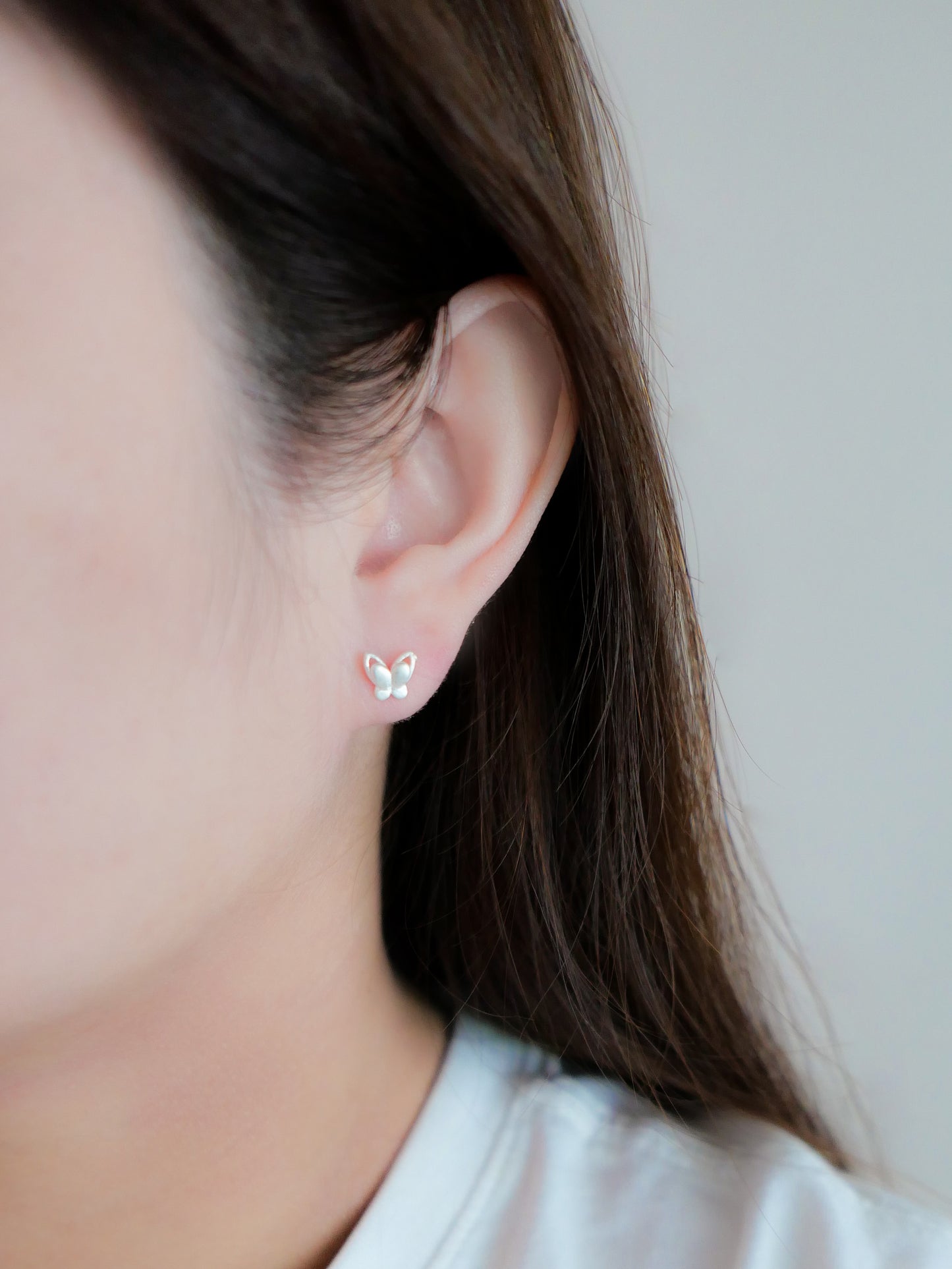 Butterfly Winx Screw Back Ear Studs