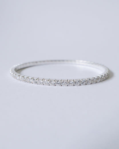 Classic Tennis Bracelet (Silver)