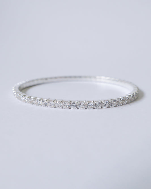 Classic Tennis Bracelet (Silver)