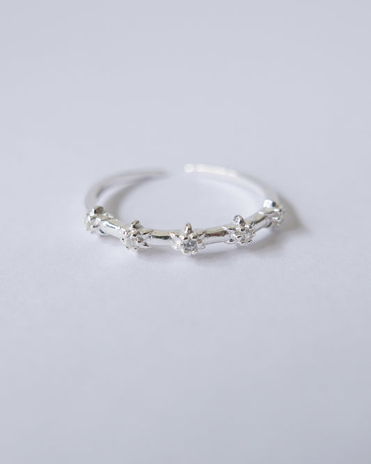 Dandelion Adjustable Ring